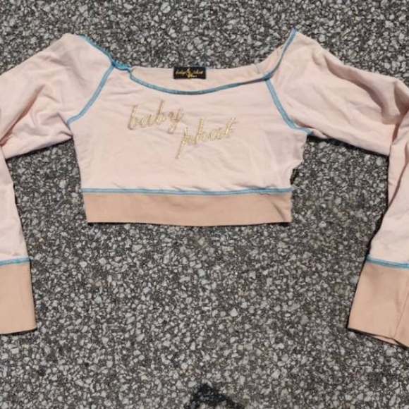 Baby Phat Tops - Baby phat long sleeve crop top